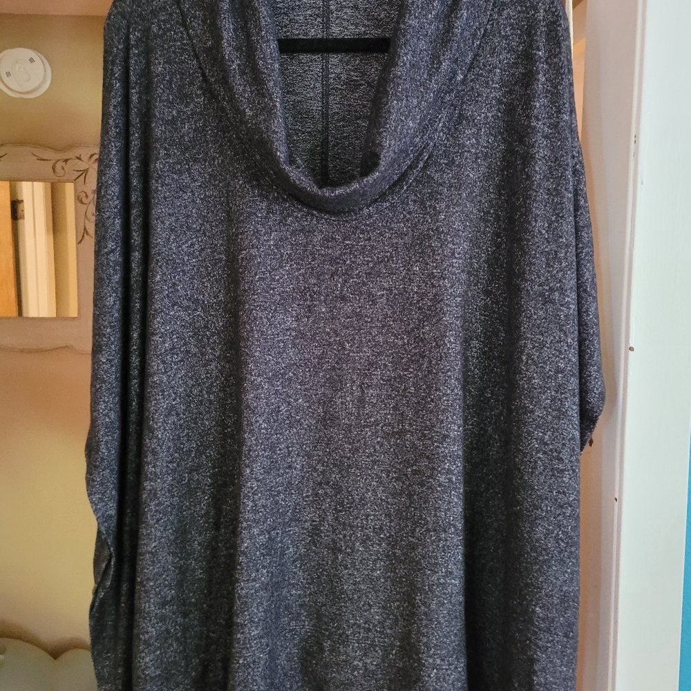 White house black market poncho